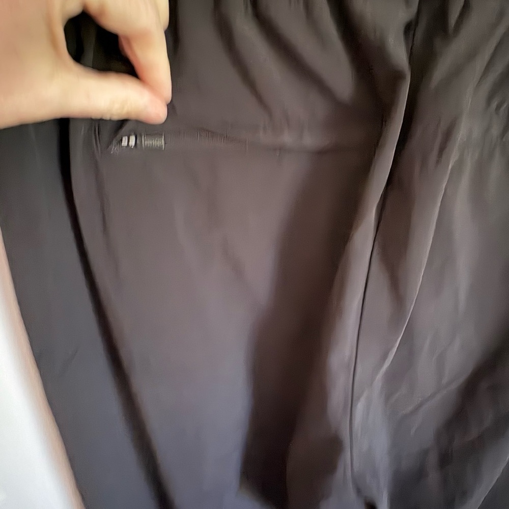Athleta Brooklyn Wide Leg Crop Pants Black Size 6 Travel Work Athleisure - Picture 6 of 9